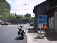 Pltchenpass, grense sterrike-Italia